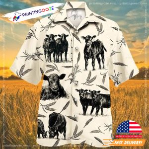 Cattle Farm Hawaiian Shirt