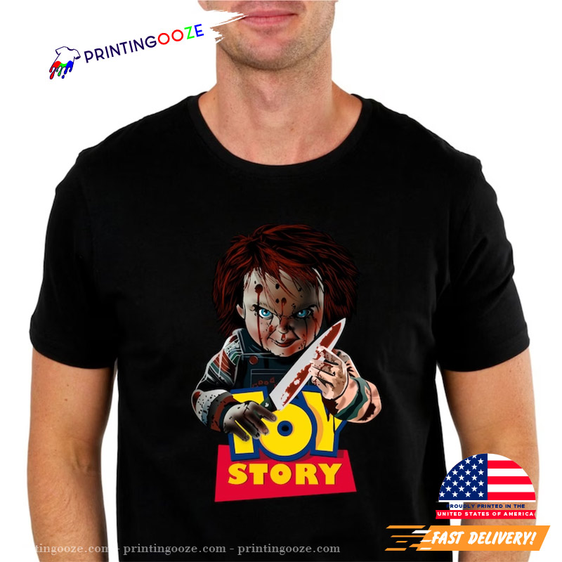 Child's Play Chucky Toy Story Scary Shirt - Printing Ooze