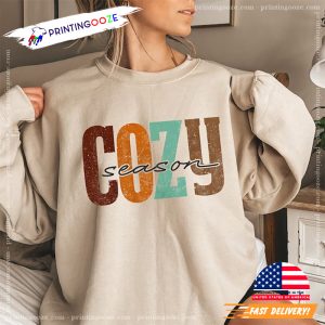 Cozy Season Fall 2023 Autumn Comfort Colors Tee 3