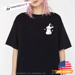 Cute Rabbit T Shirt, Rabbit Lover Gift 1