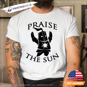 Dark Souls Praise the Sun Video Game T Shirt 1