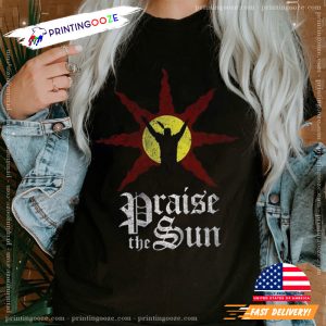 Dark Souls T Shirt praise the sun 3