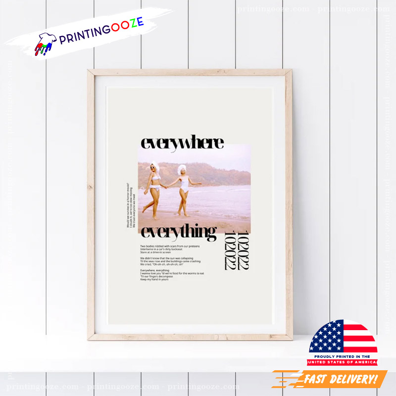 Noah kahan everywhere everything song Greeting Card for Sale by