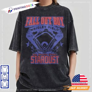 fall out boy concert Wrigley Field Stardust Ambum Comfort Colors Tee