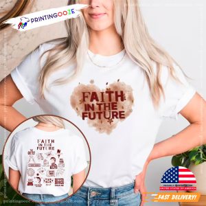 Faith In The Future Album Tour Fanmade 2 Sided Tee