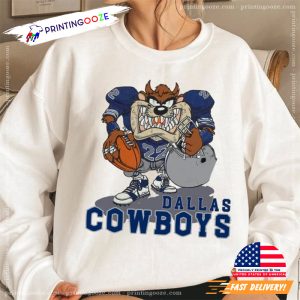 NFL Dallas Cowboys Looney Tunes Taz Football Unisex T-Shirt