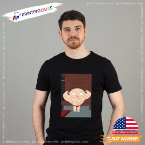 Funny Muscle stewie family guy Tee