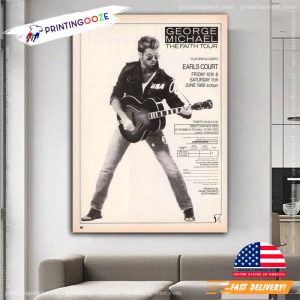 George Michael Music Wall Art Poster 2