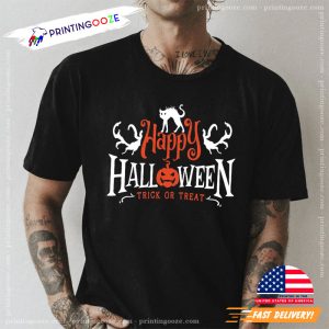 Happy halloween trick or treat Scary Pumpkin Shirt