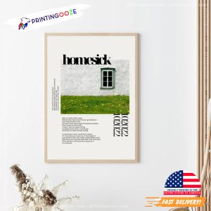 Homesick Lyric noah kahan album Poster