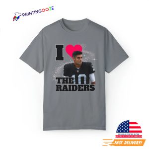 I Love The Raiders Jimmy Garoppolo 49ers Comfort Colors Shirt