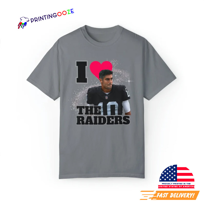 Jimmy Garoppolo Jersey shirt Raiders t-shirt