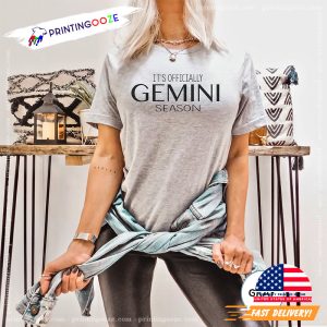 It's Officially Virgo Season Birthday Gift Graphic Tee, Zodiac Astrology