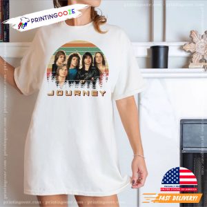 Journey Band Vintage Comfort Colors T-Shirt, journey band merch