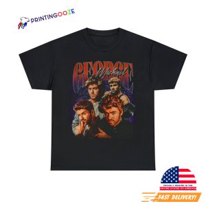 Limited george michael 80s Graphic Unisex T shirt 1