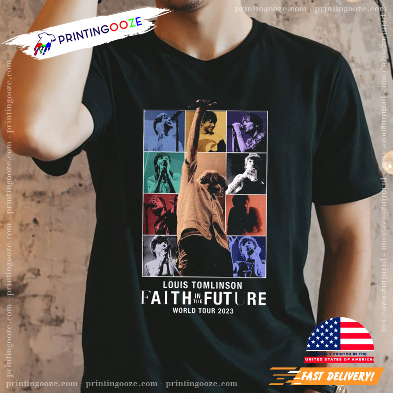Louis Tomlinson Faith In The Future Eras Style Shirt - teejeep