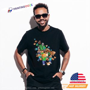 Minecraft Free Style Game T shirt