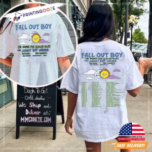 So Much For (2Our) Dust 2024 Comfort Colors Tee, Fall Out Boy Merch