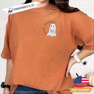 Stay Spooky With Boo Comfort Colors Shirt 1