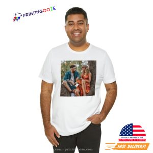 Taylor Swift and Travis Kelce taylor swift tshirt 3