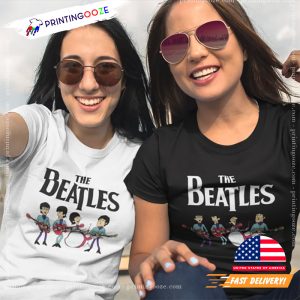 The Beatles Cartoon Rock Band Shirt 1