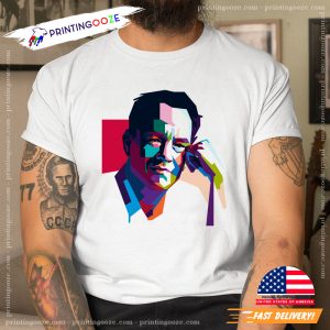 Tom Hanks Colors Parttern Art T Shirt 3