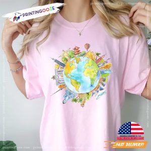 Travel Around The World Shirt 1