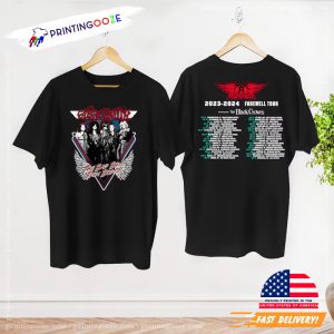 Vinatge Aerosmith Shirt Fan Gift, Peace Out farewell tour Music Shirt