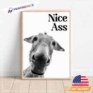 Vintage Nice ass, donkey in bathroom Decor 2