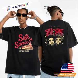 Vintage Paak bruno mars silk sonic 2 Sided Shirt