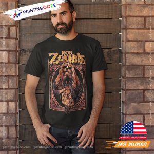 Vintage rob zombie tour 2023 Metal Music Shirt 2'