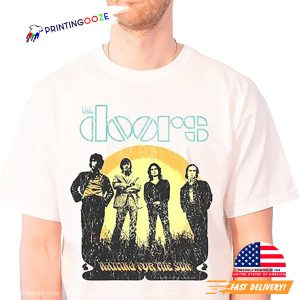 Waiting For The Sun Album The Doors Boy Band 60s Tee