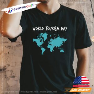 World Tourism Day Globe Shirt