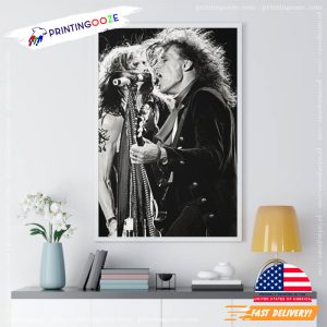 aerosmith band Retro 90s Rock & Roll Poster 4