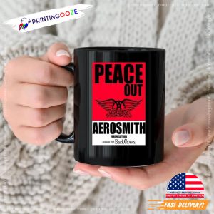 aerosmith concert Peace Out Coffee Mug 2