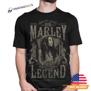 bob marley legend Rebel Music 90s T Shirt