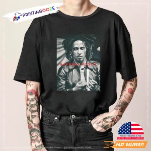 Bob Marley Natural Mystic Portrait Tee Shirt - Unleash Your Creativity