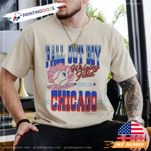 fall out boy concert Chicago Wrigley Field Fan Shirt 1