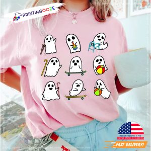 halloween ghost Shirt, Cute Ghost Bundle Shirt 1