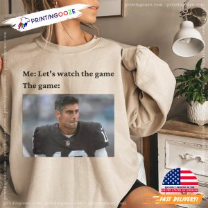 jimmy garoppolo 49ers NFL Las Vegas Raiders Funny Shirt 4