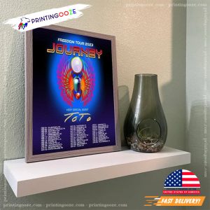 journey freedom tour 2023 Shedule Poster
