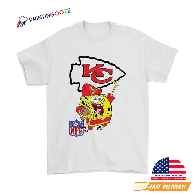 NFL Kansas City Chiefs Disney Team Football Shirt - Printing Ooze