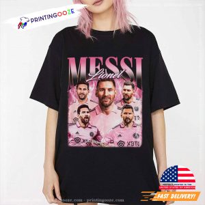 lionel messi mls Collage Vingate Style Shirt 1