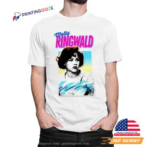 molly ringwald 80s Style Vintage Portrait Designed Shirt 1