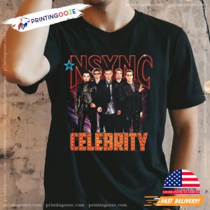 nSYNC 90s Celebrity Pop Boyband T Shirt 3