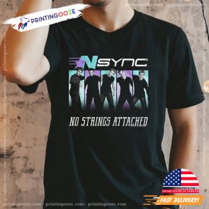 nSYNC 90s No Strings Attached Vintage Tee