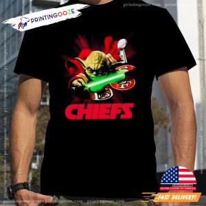 nfl kansas city chiefs Master Yoda Tee 3