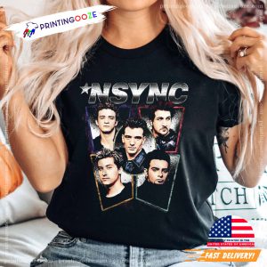 nsync 90s Retro Pop Music Band T Shirt 1