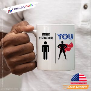 personalized name Stepfather Mug, custom coffee cups
