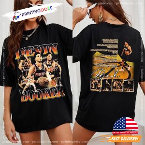 Devin Booker Shirt Phoenix Suns Retro Bootleg - Anynee